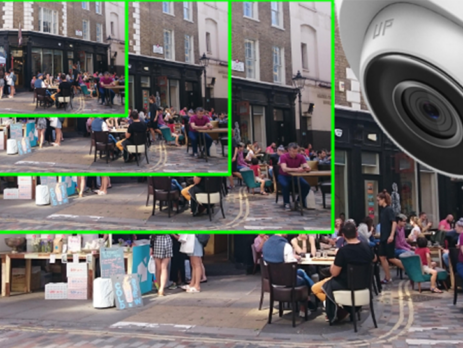 Comparison of CCTV cameras of varying resolution