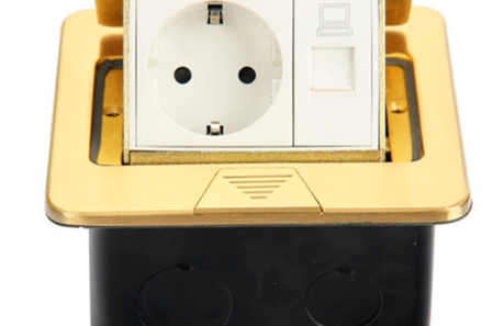 retractable-socket-block-in-the-table